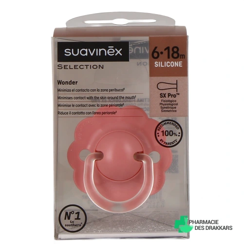 Suavinex Sucette 6-18 mois - Vue 360°
