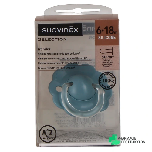 Suavinex Sucette 6-18 mois - Vue 360°