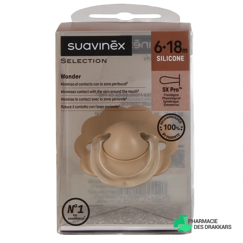 Suavinex Sucette 6-18 mois - Vue 360°
