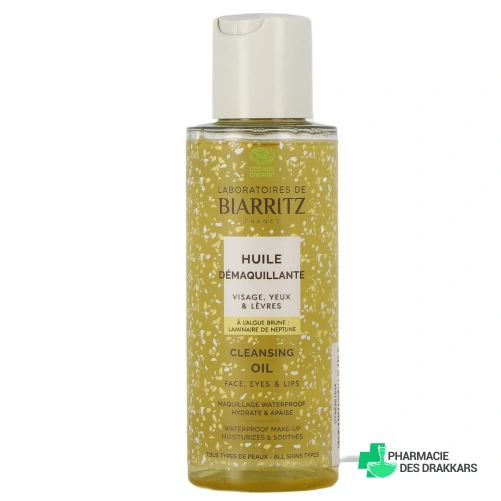 Laboratoires de Biarritz Huile Démaquillante Bio - Vue 360°