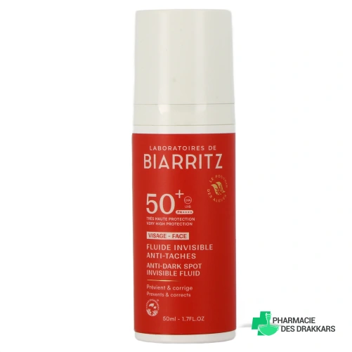 Laboratoires de Biarritz Fluide Anti-Taches SPF50+ - Vue 360°
