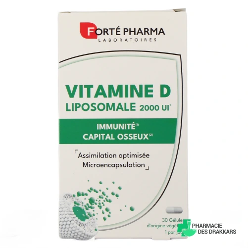 Forté Pharma Vitamine D Liposomale - Vue 360°
