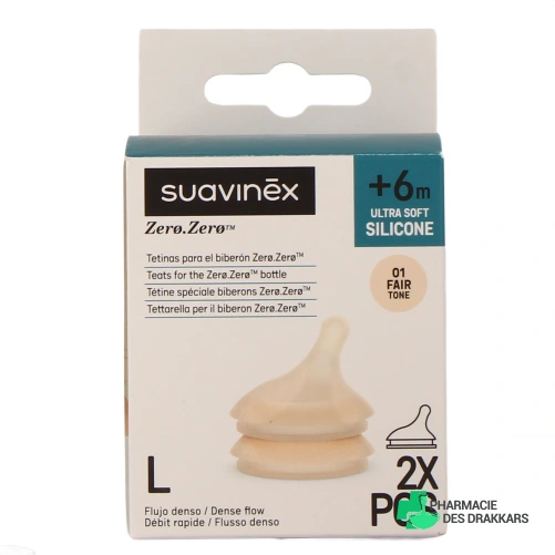 Suavinex Tétine Zero Zero - Vue 360°