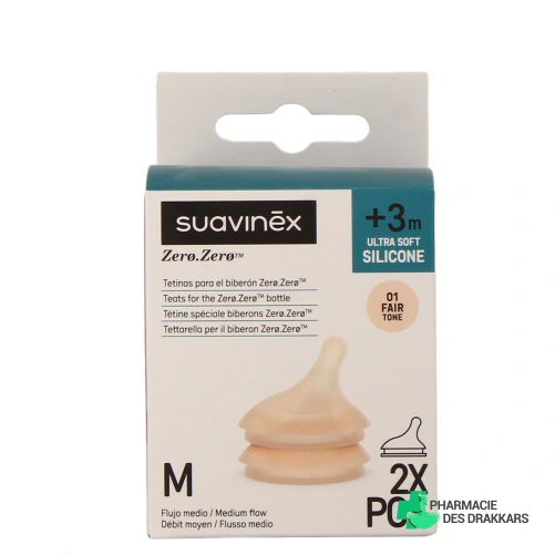 Suavinex Tétine Zero Zero - Vue 360°