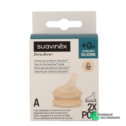 Suavinex Tétine Zero Zero - Vue 360°
