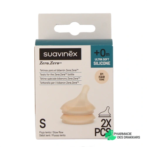 Suavinex Tétine Zero Zero - Vue 360°