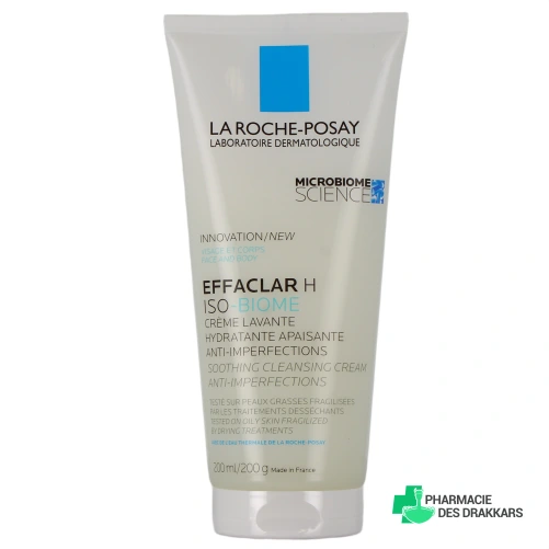 Effaclar H Iso-Biome Soin Réparateur Apaisant