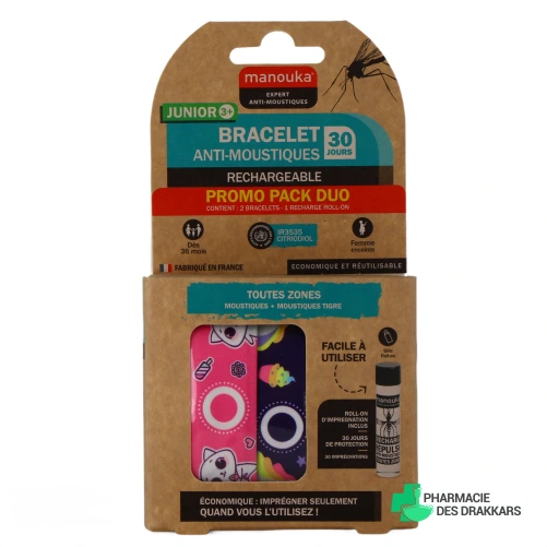 Manouka Bracelet Anti-Moustiques