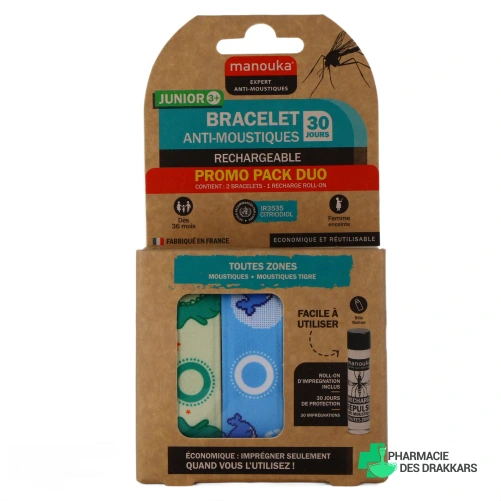 Manouka Bracelet Anti-Moustiques