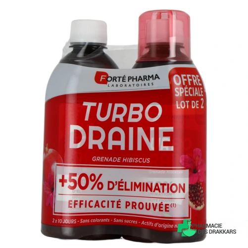 TurboDraine Minceur Boisson - Vue 360°