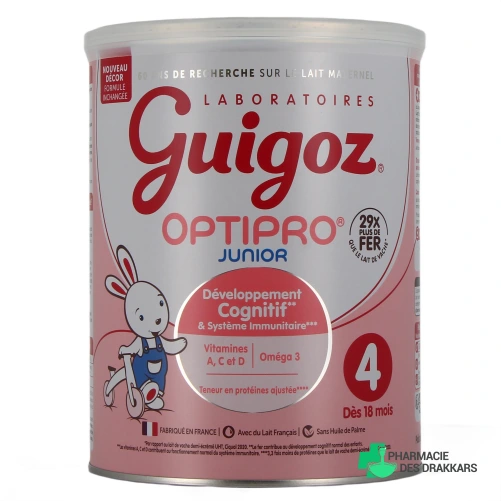 Guigoz Optipro Junior Dès 18 Mois - Vue 360°
