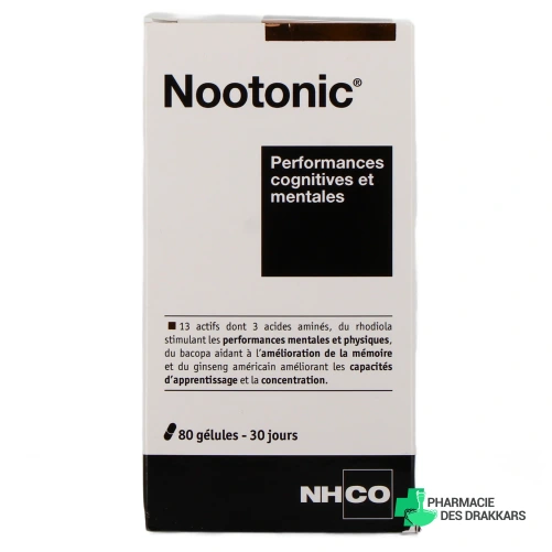 Nootonic Performances Cognitives