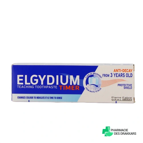Elgydium Chrono Dentifrice éducatif - Vue 360°