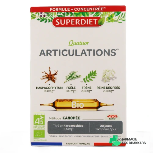 Super Diet Quatuor Articulations Bio - Vue 360°