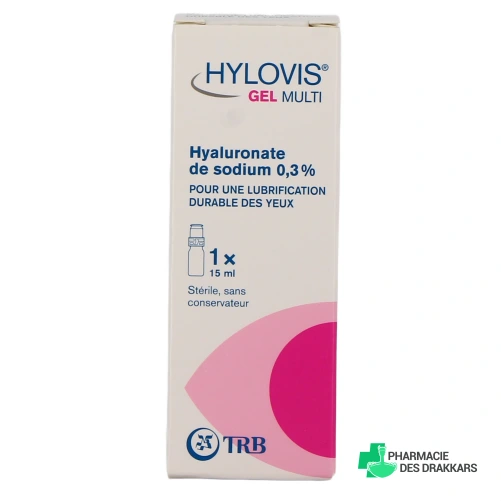 Hylovis Multi Lubrifiant Oculaire - Vue 360°