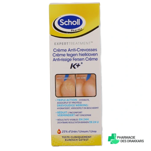 Scholl Active Repair K+ Crème Reconstituante