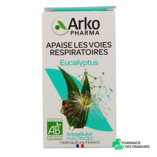 Arkogélules Eucalyptus Bio - Vue 360°