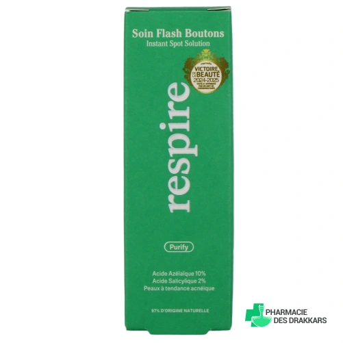 Respire Soin Flash Bouton