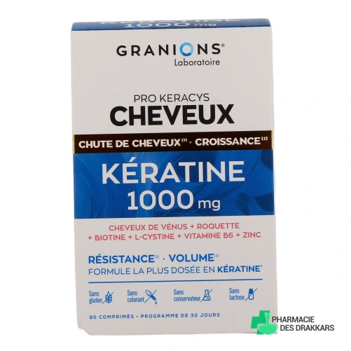 Granions Pro Keracys Cheveux Kératine - Vue 360°