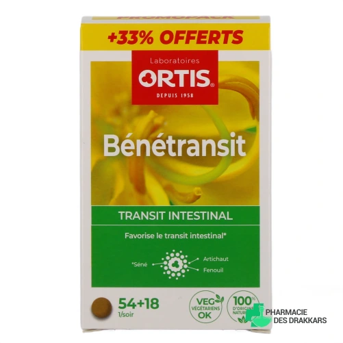 Ortis Benetransit Transit Intestinal Comprimés
