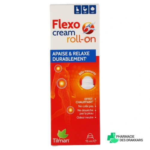 Flexocream Roll-on - Vue 360°