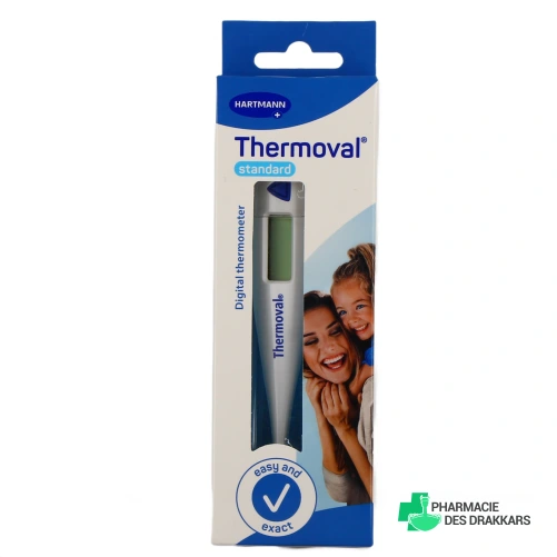 Thermoval Standard Thermomètre électronique - Vue 360°