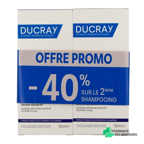 Ducray Kelual DS Shampooing Traitant - Vue 360°