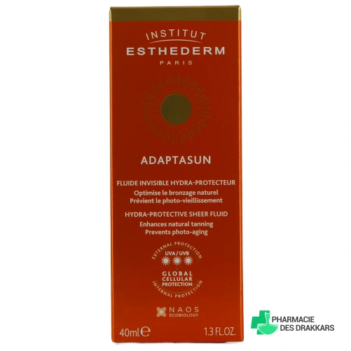 Esthederm Adaptasun Fluide Solaire Invisible - Vue 360°