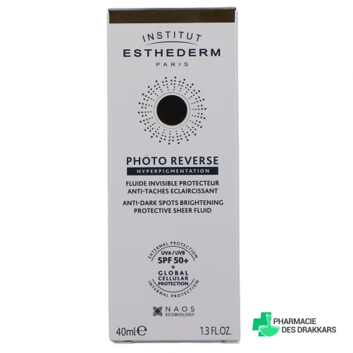Esthederm Photo Reverse Fluide Solaire Invisible - Vue 360°