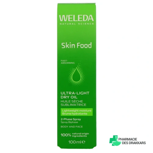 Weleda Skin Food Huile Sèche Sublimatrice - Vue 360°