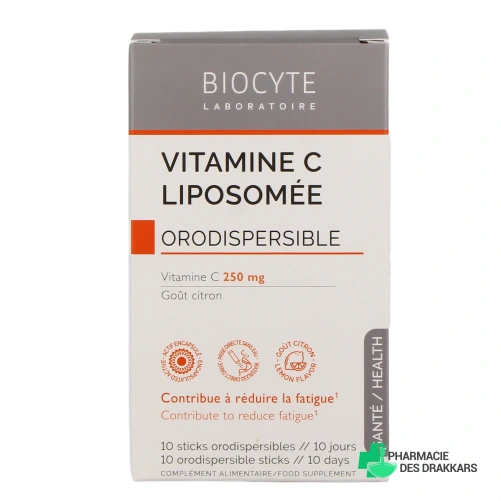 Biocyte Vitamine C Liposomal - Vue 360°