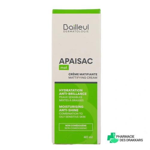 Apaisac Biorga Crème matifiante - Vue 360°