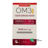 OM3 DHA Coeur Cerveau Vision - Vue 360°