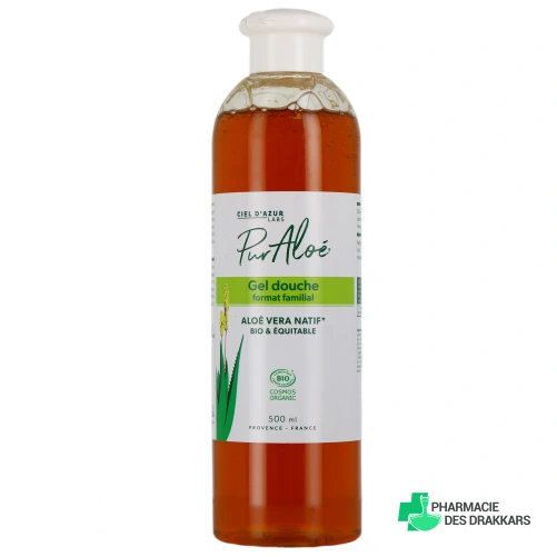 Pur Aloé Gel Douche Bio - Vue 360°