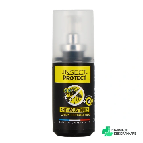 Insect Protect Anti-Moustiques Lotion Tropicale Peau - Vue 360°