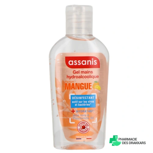 Assanis Gel Mains Hydroalcoolique - Vue 360°
