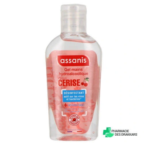 Assanis Gel Mains Hydroalcoolique - Vue 360°