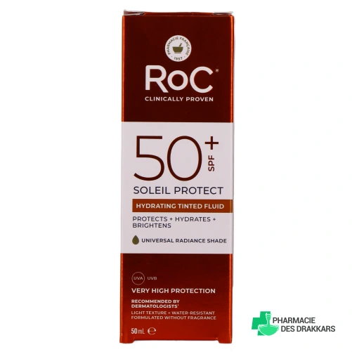 ROC Soleil Protect Fluide Anti-Taches SPF50 - Vue 360°