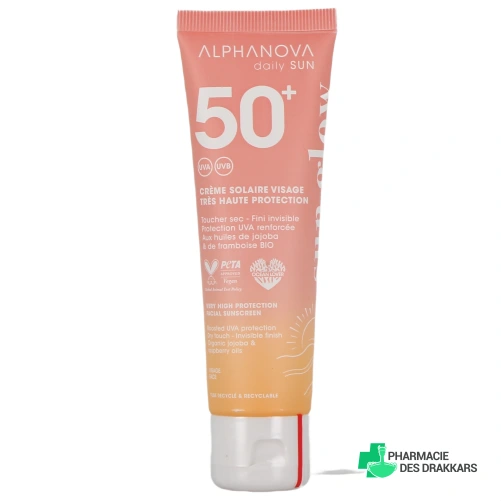 Alphanova Sun Crème Solaire Visage - Vue 360°