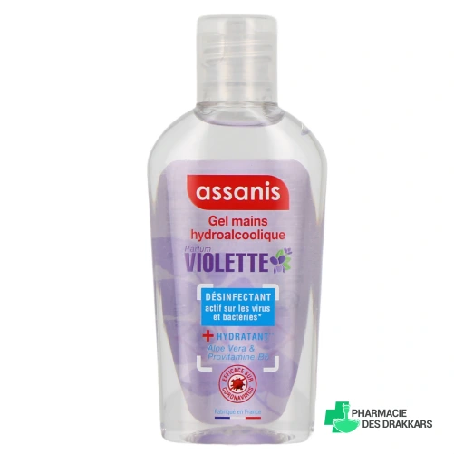 Assanis Gel Mains Hydroalcoolique - Vue 360°