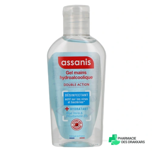 Assanis Gel Mains Hydroalcoolique - Vue 360°