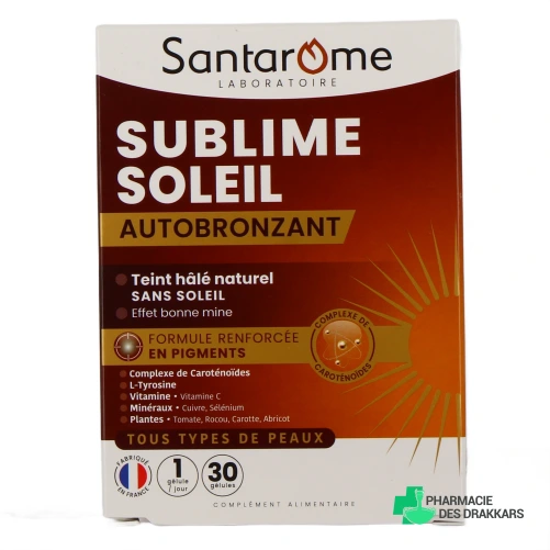 Santarome Sublime Soleil Autobronzant - Vue 360°