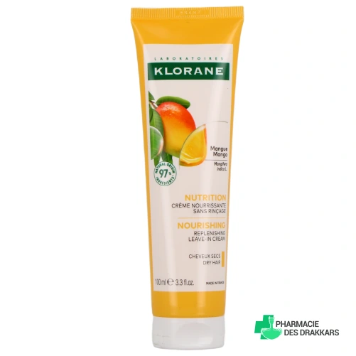 Klorane Crème Nourrissante Sans rinçage - Vue 360°