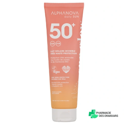 Alphanova Sun Lait Solaire Invisible - Vue 360°