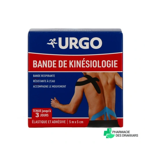 Urgo Bande de Kinésiologie 5m x 5cm - Vue 360°