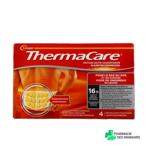 Thermacare Bas du Dos - Vue 360°