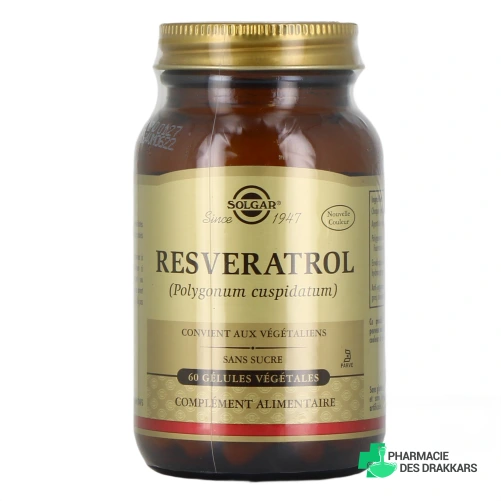 Solgar Resvératrol - Vue 360°