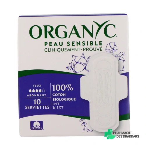 Organyc Serviettes Extra-Fines - Vue 360°