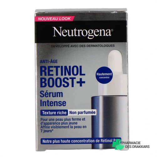 Neutrogena Retinol Boost+ Sérum de Nuit Intense - Vue 360°