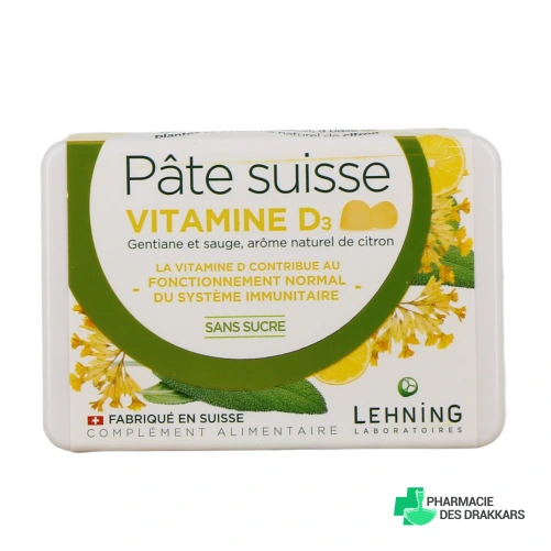Lehning Pâte Suisse Vitamine D3 - Vue 360°